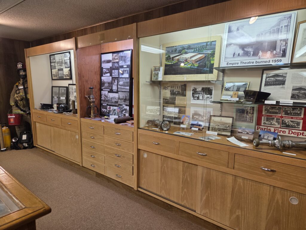 Fire Departments display